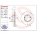 Bromsskiva 09.7117.10 Brembo, miniatyr 4