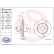 Bromsskiva 09.8894.14 Brembo, miniatyr 4