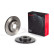 Bromsskiva 09.9167.1S Brembo, miniatyr 2