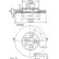 Bromsskiva 09.9589.14 Brembo, miniatyr 2