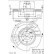 Bromsskiva 09.9613.10 Brembo, miniatyr 2