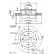 Bromsskiva 09.9753.10 Brembo, miniatyr 2