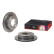 Bromsskiva 09.A334.2X Brembo, miniatyr 2