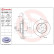 Bromsskiva 09.B492.10 Brembo, miniatyr 3