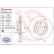 Bromsskiva 09.B614.10 Brembo, miniatyr 3