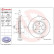 Bromsskiva 09.B628.10 Brembo, miniatyr 3