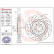 Bromsskiva 09.C505.33 Brembo, miniatyr 2