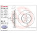 Bromsskiva 09.C981.23 Brembo, miniatyr 2