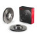 Bromsskiva 09.C986.31 Brembo, miniatyr 2