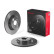 Bromsskiva 09.D175.11 Brembo, miniatyr 2