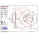 Bromsskiva 09.D351.11 Brembo