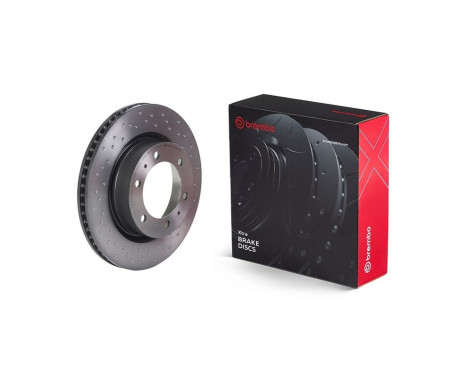 Bromsskiva 09.D617.1X Brembo, bild 2