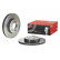 Bromsskiva 09.D772.11 Brembo, miniatyr 2