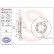 Bromsskiva 09.E167.10 Brembo, miniatyr 2