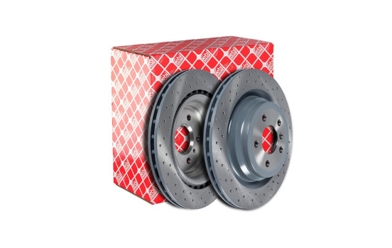 Bromsskiva 106607 FEBI