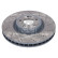 Bromsskiva 107510 FEBI