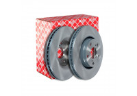 Bromsskiva 108413 FEBI