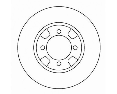 Bromsskiva 15509 ABS