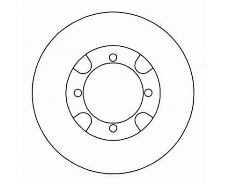 Bromsskiva 15516 ABS