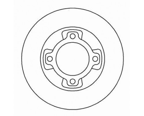 Bromsskiva 15553 ABS