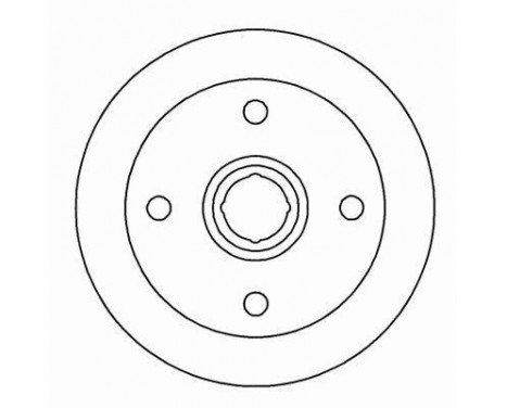 Bromsskiva 15563 ABS