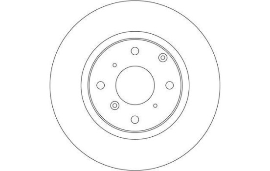 Bromsskiva 15627 ABS