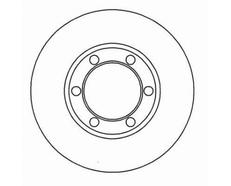 Bromsskiva 15651 ABS
