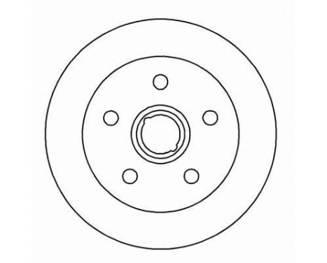 Bromsskiva 15780 ABS
