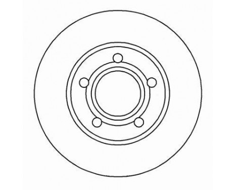 Bromsskiva 15936 ABS