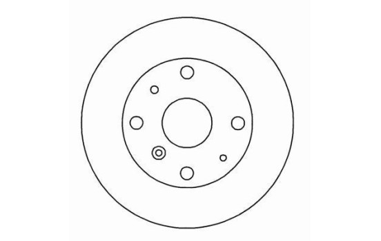 Bromsskiva 15943 ABS