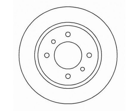 Bromsskiva 15945 ABS