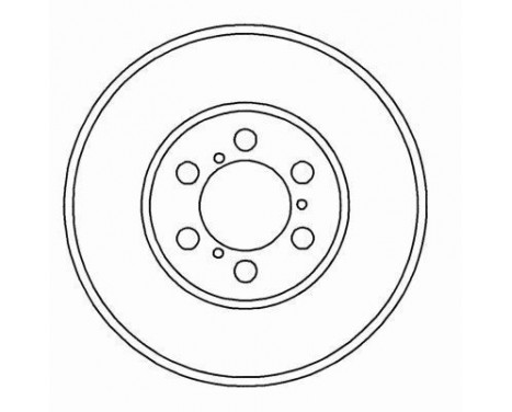 Bromsskiva 15957 ABS