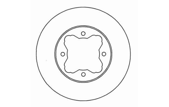 Bromsskiva 16038 ABS