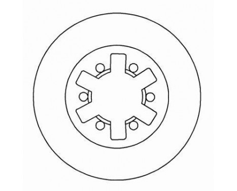 Bromsskiva 16054 ABS