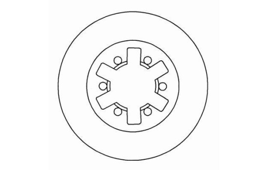 Bromsskiva 16054 ABS