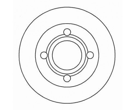 Bromsskiva 16068 ABS