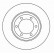 Bromsskiva 16070 ABS, miniatyr 2
