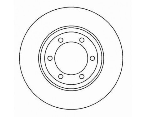 Bromsskiva 16070 ABS