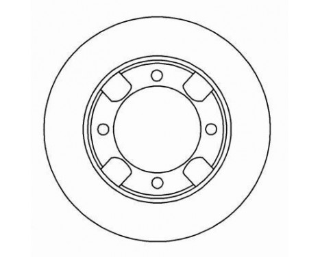 Bromsskiva 16091 ABS