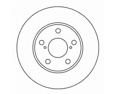 Bromsskiva 16245 ABS