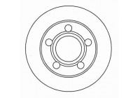 Bromsskiva 16249 ABS