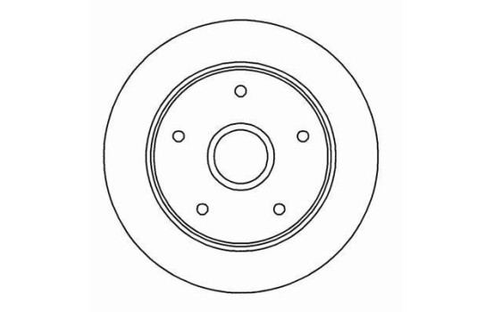 Bromsskiva 16296 ABS