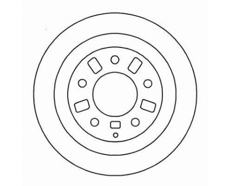 Bromsskiva 16523 ABS