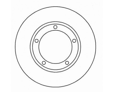 Bromsskiva 16562 ABS