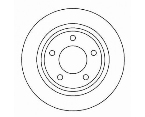 Bromsskiva 16573 ABS