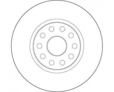 Bromsskiva 16581 ABS