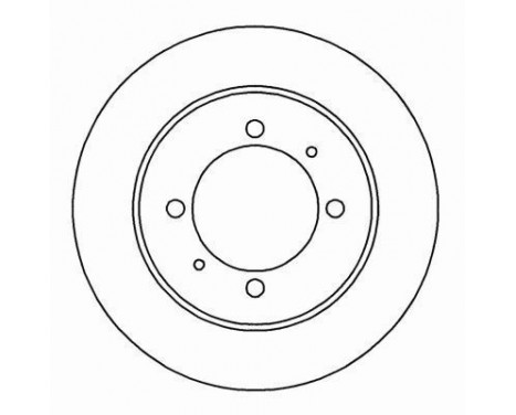 Bromsskiva 16591 ABS