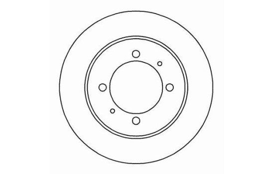 Bromsskiva 16591 ABS