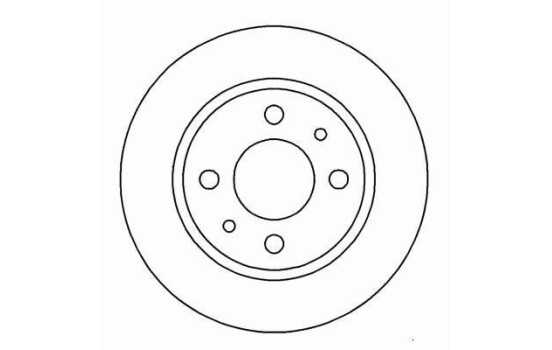 Bromsskiva 16596 ABS