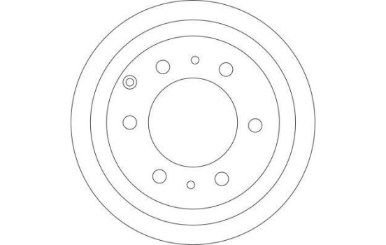 Bromsskiva 16613 ABS